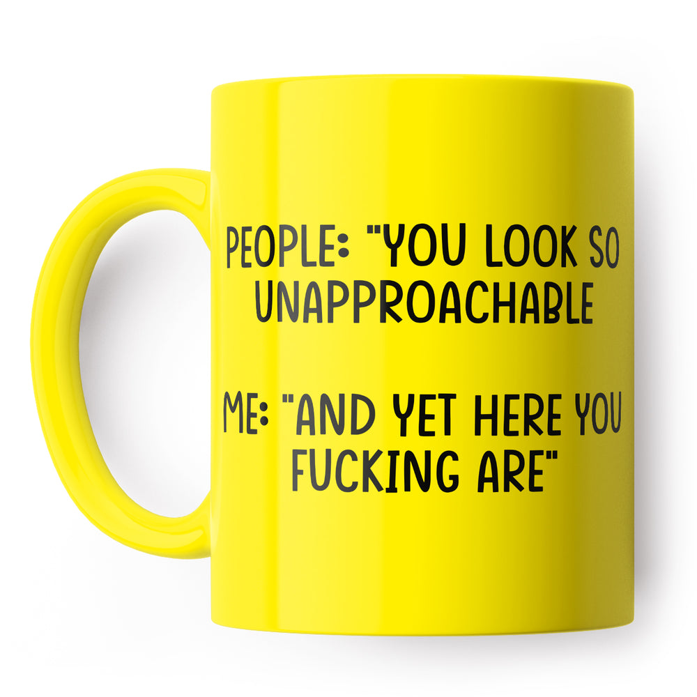 Unapproachable Funny Mug #3 image